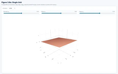 Single neuron function surface screenshot