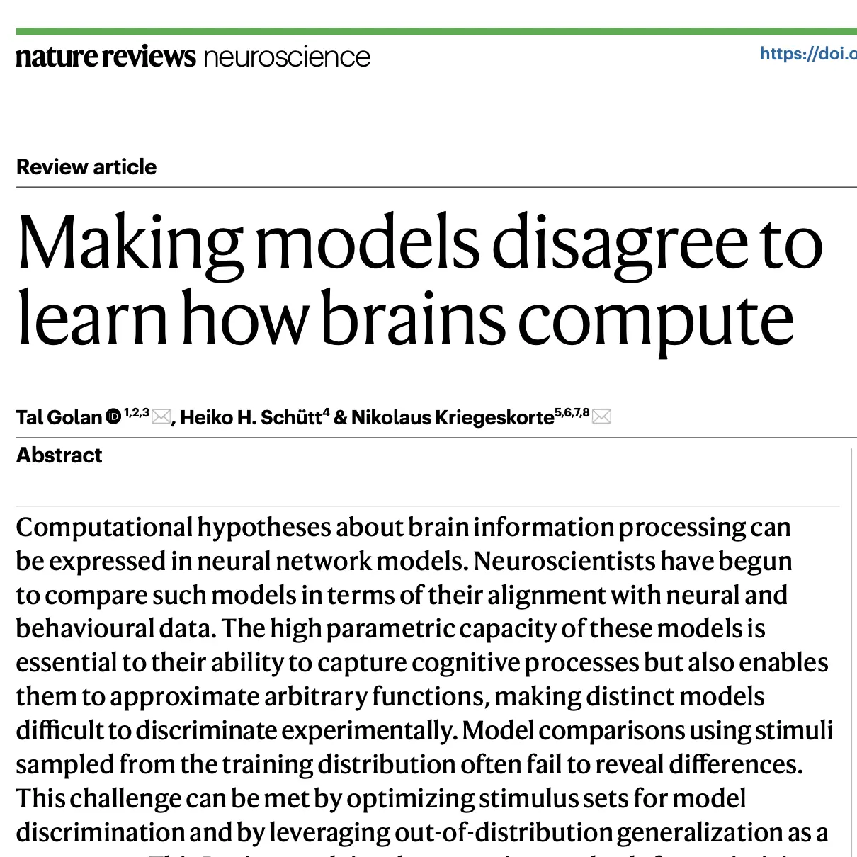 Making models disagree to learn how brains compute